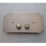 Blue Provence Przycisk do Geberit dark bronze PLGB01BG