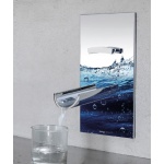 Bongio Acquaviva Bateria umywalkowa 220 mm podtynkowa z regulacją przepływu irony 56539TT2220