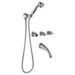 Bongio Impero bateria wannowa podtynkowa z prysznicem 06530/D