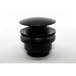 Bongio Korek umywalkowy Click-Clack uniwersalny czarny mat 00079NE