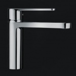 Bongio O\'Clock Bateria umywalkowa jednootworowa z korkiem Click-Clack chrom 14521CRPR