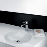 Bongio O\'Clock Bateria umywalkowa jednootworowa z korkiem Click-Clack chrom 14521CRPR