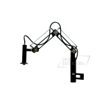 Bongio Switch2O Bateria kuchenna jednootworowa czarny mat SW580NENE