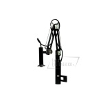 Bongio Switch2O Bateria kuchenna jednootworowa czarny mat SW580NENE