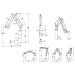 Bongio Switch2O Bateria kuchenna jednootworowa czarny mat SW580NENE