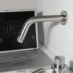 Bongio Time2020 Bateria umywalkowa podtynkowa brushed stainless steel 70538AS00