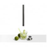 Bongio Time2020 Bateria umywalkowa sufitowa brushed stainless steel 70977AS0M