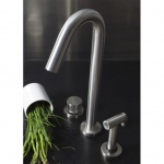 Bongio Time2020 Kitchen Bateria kuchenna 3-otworowa brushed stainless steel 70590AS00