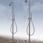 Bongio Time2020 Kolumna natryskowa wolnostojąca brushed stainless steel 70131AS0D