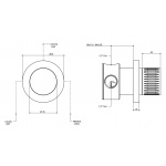 Bongio Time2020 Mieszacz podtynkowy brushed stainless steel 70524AS00