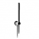 Bongio Time2020 Wellness Zestaw natryskowy ścienny z wężem i słuchawką brushed stainless steel 70830AS00