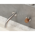 Bongio Time2020 Wood Bateria umywalkowa podtynkowa brushed stainless steel 69539AS00