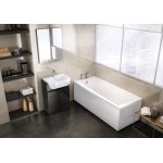 Britton Cleargreen Panel tylny do wanny 700 mm Biały R27E