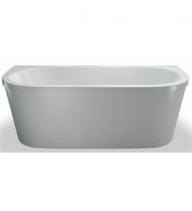 Britton Cleargreen Saturn Wanna przyścienna do zabudowy 170x750 mm Biały M4N