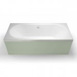 Britton ClearGreen Verde Wanna do zabudowy 1700x800 mm Biała R43