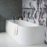 Britton Cleargreen Viride Wanna narożna lewa 1700x750 mm Biały R38