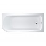 Britton Cleargreen Viride Wanna narożna prawa 1700x750 mm Biały R39