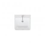Britton Dalston Umywalka nablatowa 500 x 460 mm biały DAL.050