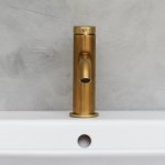  Britton Hoxton Bateria umywalkowa jednouchwytowa Brushed brass HOX.001BB W MAGAZYNIE!!