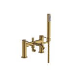 Britton Hoxton Bateria wannowo natryskowa stojąca Brushed brass HOX.008BB