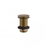 Britton Hoxton Korek umywalkowy Click-clack Brushed brass HOX.011BB