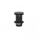 Britton Hoxton Korek umywalkowy Click-clack Czarny matt HOX.011MB