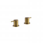 Britton Hoxton Para zaworów Brushed Brass HOX.007BB
