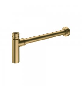 Britton Hoxton Syfon umywalkowy butelkowy Brushed Brass HOX.0402BB