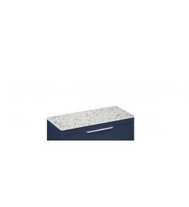 Britton Minerva Blat na szufladę lodowy niebieski 1000 x 455 x 12 mm BB100IB