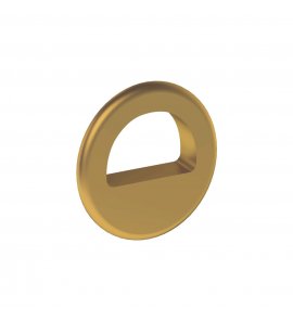 Britton Pierścień przelewowy Brushed Brass RBB28