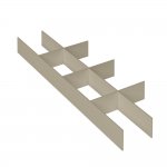 Britton Shoreditch Organizer do szuflady 100 cm S100INT