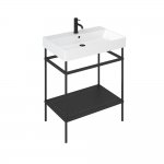 Britton Shoreditch Stelaż pod umywalkę 67x43 cm Czarny FRAME002
