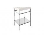 Britton Shoreditch Stelaż pod umywalkę 570x430 mm polerowana stal nierdzewna FRAME101
