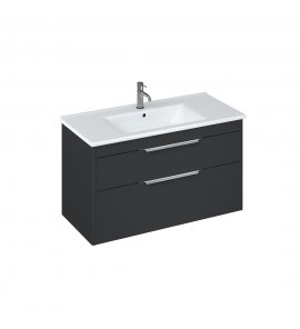 Britton Shoreditch Szafka pod umywalkę 100 cm Grey Matt S100DDG