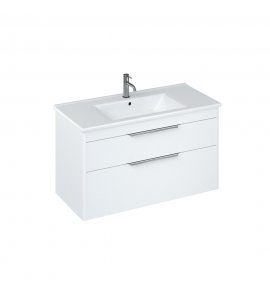 Britton Shoreditch Szafka pod umywalkę 100 cm Biały Matt S100DDW