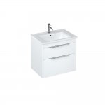 Britton Shoreditch Szafka pod umywalkę 65 cm Biały Matt S65DDW