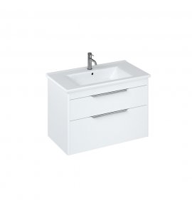 Britton Shoreditch Szafka pod umywalkę 85 cm Biały Matt S85DDW