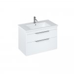 Britton Shoreditch Szafka pod umywalkę 85 cm Biały Matt S85DDW