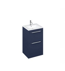 Britton Shoreditch Szafka pod umywalkę stojąca 520 x 435 x 540 mm niebieski mat S55FSB