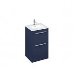 Britton Shoreditch Szafka pod umywalkę stojąca 520 x 435 x 540 mm niebieski mat S55FSB