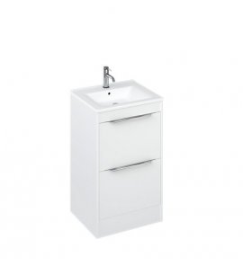 Britton Shoreditch Szafka pod umywalkę stojąca 520 x 435 x 540 mm biały mat S55FSW