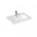 Britton Shoreditch Umywalka ścienna 65x45 cm Biały SHR.013