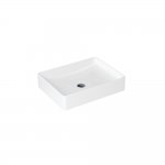 Britton Shoreditch Umywalka nablatowa 52,5x39,3 cm Biały SHR.021