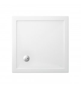 Britton Zamori Brodzik kwadratowy 900x900 mm Biały Z1161