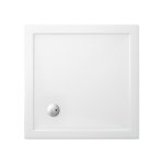 Britton Zamori Brodzik kwadratowy 900x900 mm Biały Z1161