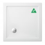 Britton Zamori Brodzik kwadratowy 800x800 mm Biały Z1160A