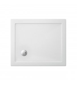 Britton Zamori Brodzik prostokątny 760x900 mm Biały Z1163