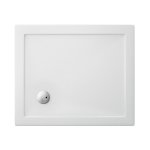 Britton Zamori Brodzik prostokątny 800x900 mm Biały Z1164