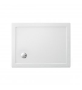 Britton Zamori Brodzik prostokątny 760x1000 mm Biały Z1166