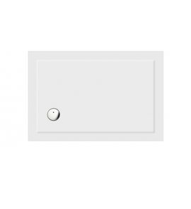 Britton Zamori Brodzik prostokątny 760x1100 mm Biały Z1170